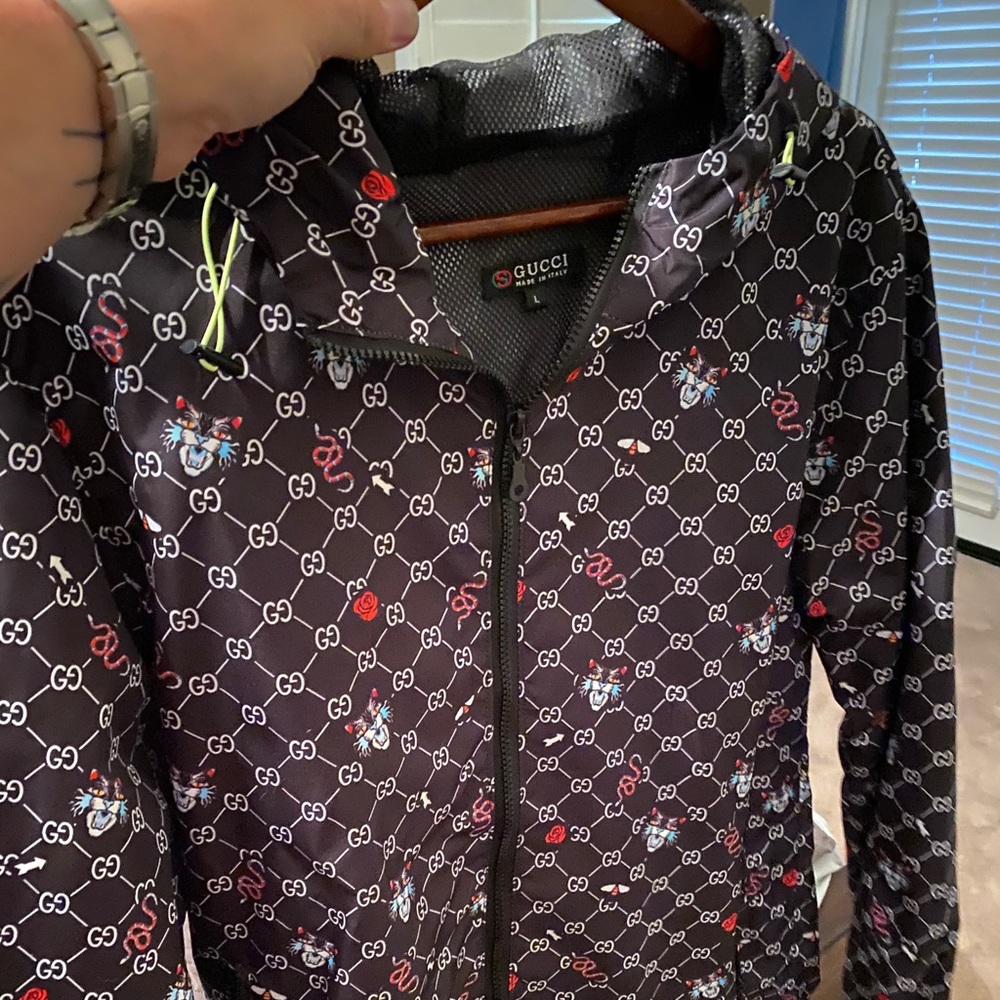 Gucci rain jacket PURCHASED ON POSHMARK